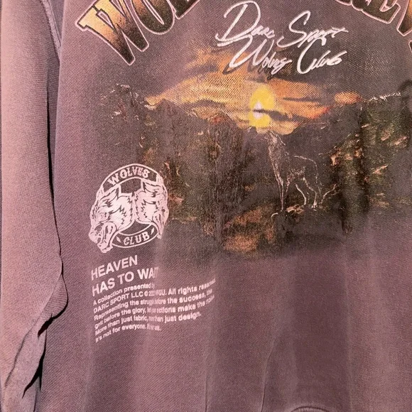 Darc Sport Purple Sweatshirt - Picture 3 of 4